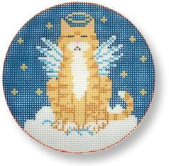 CE-XO01 - Wishful Angel Cat Ornament