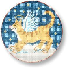 CE-XO03 - Angel Cat Ornament
