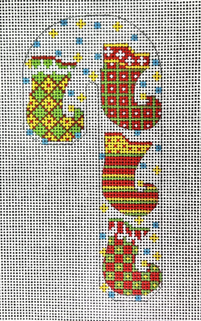 CH-1124 - Stockings Candy Cane