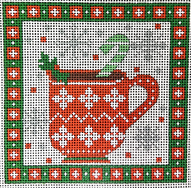CH-1161 - Mug with Candy Cane