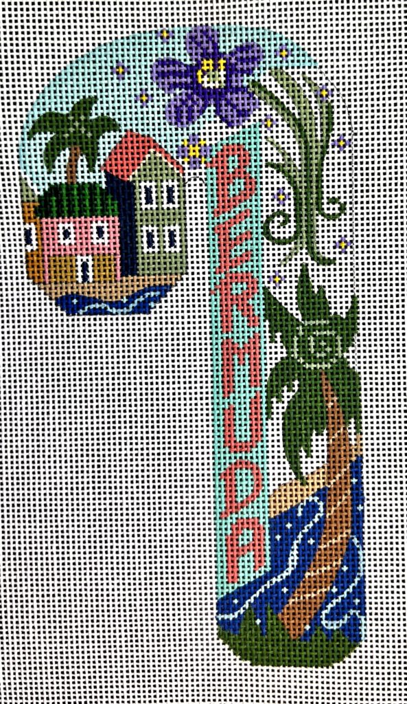 CH-1209 - Travel Candy Cane - Bermuda