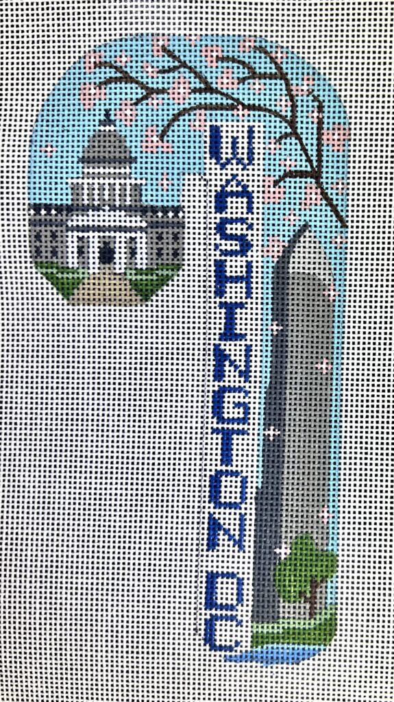 CH-1210 - Travel Candy Cane - Washington DC