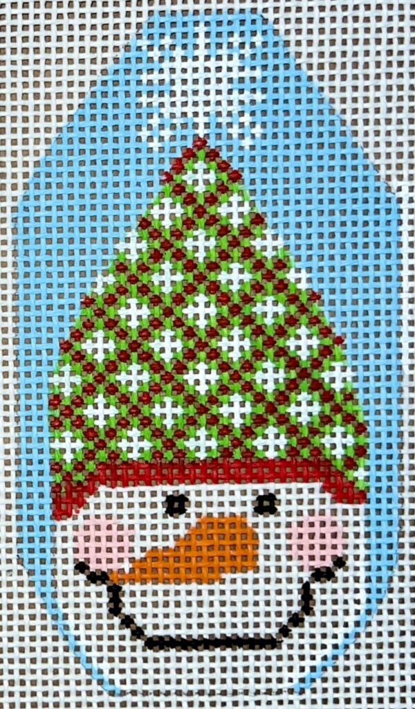 CH-1233 - Snowman Ornament with Hat