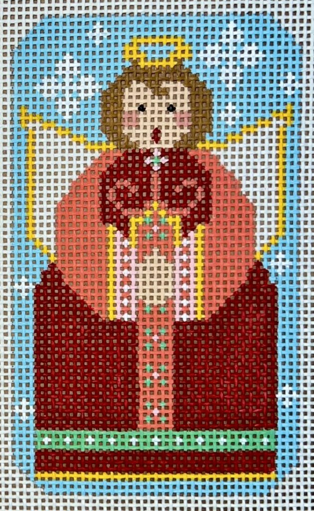 CH-1251 - Red Angel Ornament