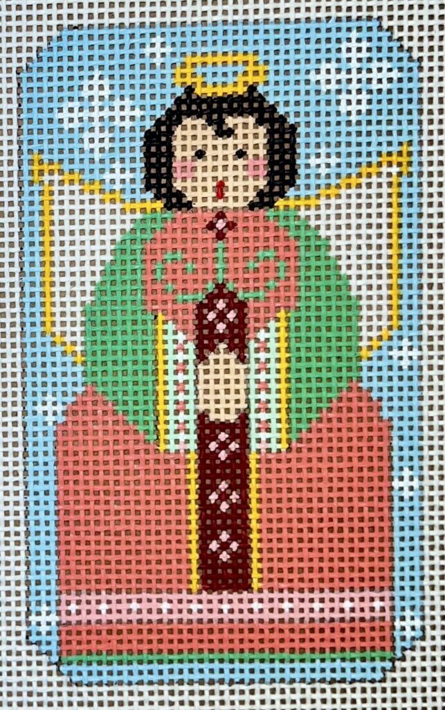 CH-1252 - Coral Angel Ornament