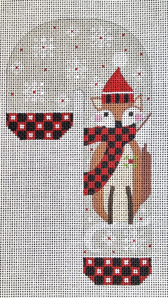 CH-1265 - Woodland Creatures Candy Cane - Fox
