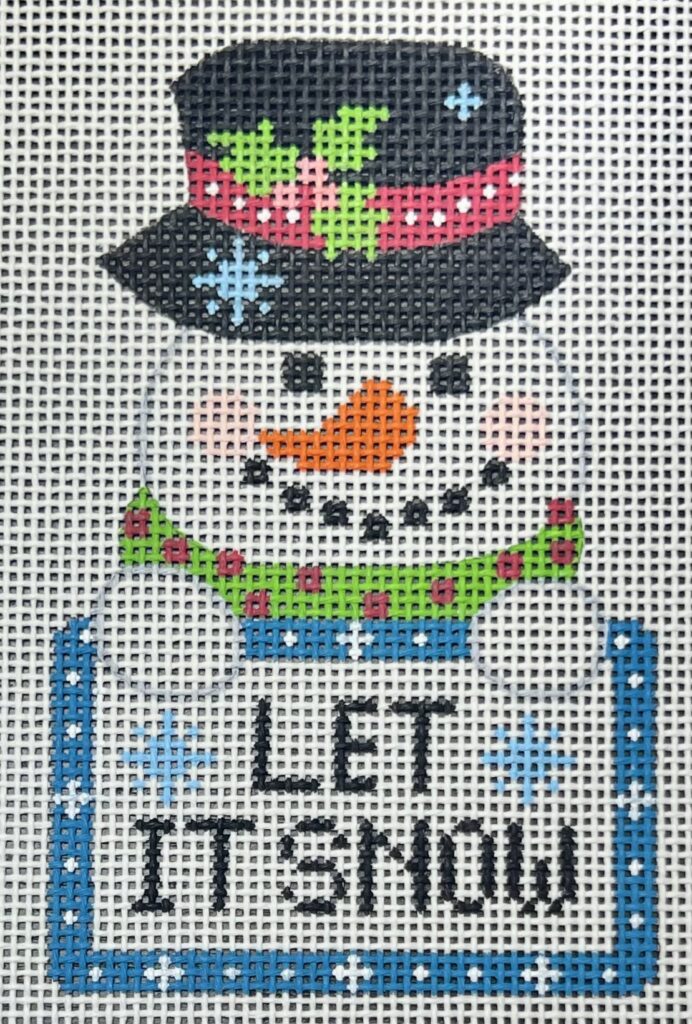 CH-1410 - Snowman Tag - Let it Snow