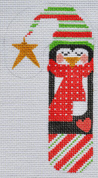 CH-157 - Heart Penguin Candy Cane
