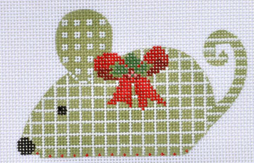 CH-253 - Green Checkered Mouse