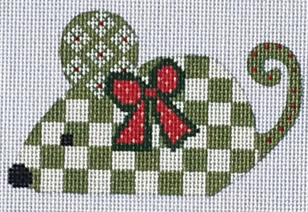 CH-272 - Green Checkered Mouse