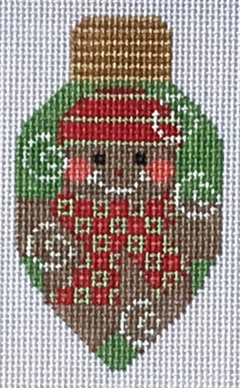 CH-277 - Gingerbread Lightbulb Ornament