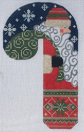 CH-283 - Traditional Santa Candy Cane