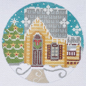 CH-295 - Yellow House Ornament