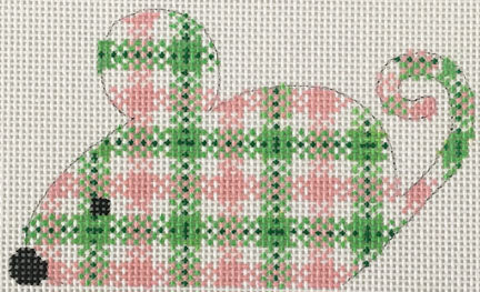 CH-369 - Pink and Green Plaid Mouse