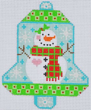 CH-389 - Snowman with Scarf Bell