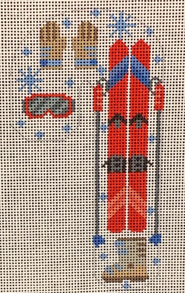 CH-459 - Ski Candy Cane