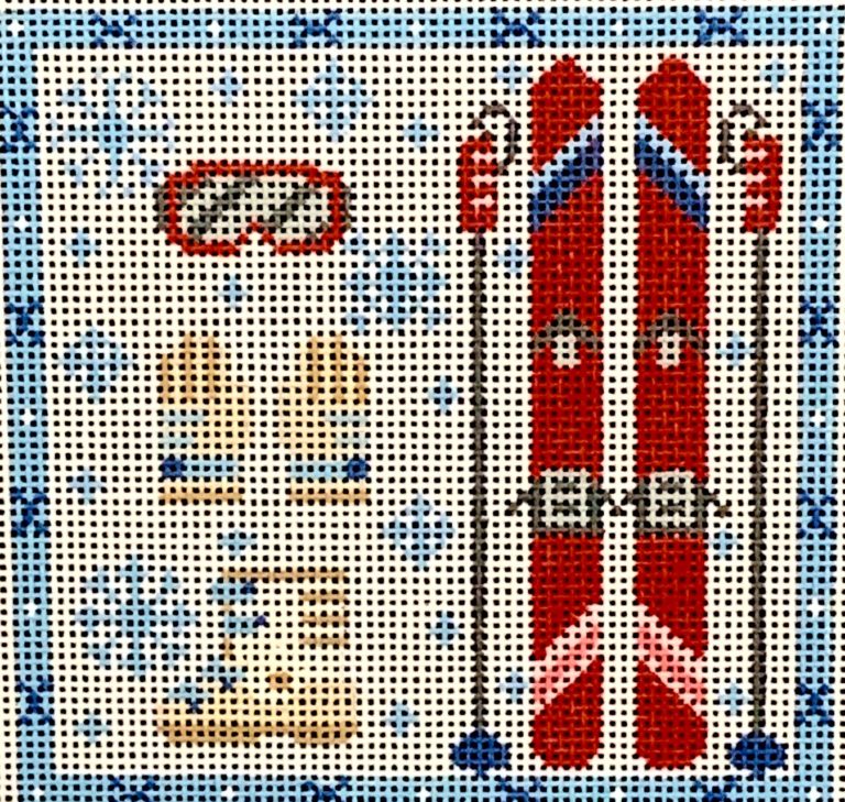 CH-468 - Skiing Square