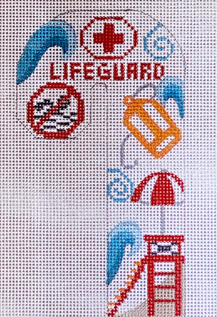 CH-498 - Lifeguard Candy Cane