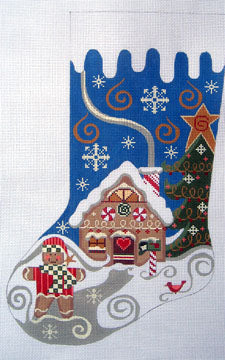 CH-53 - Gingerbread House Stocking