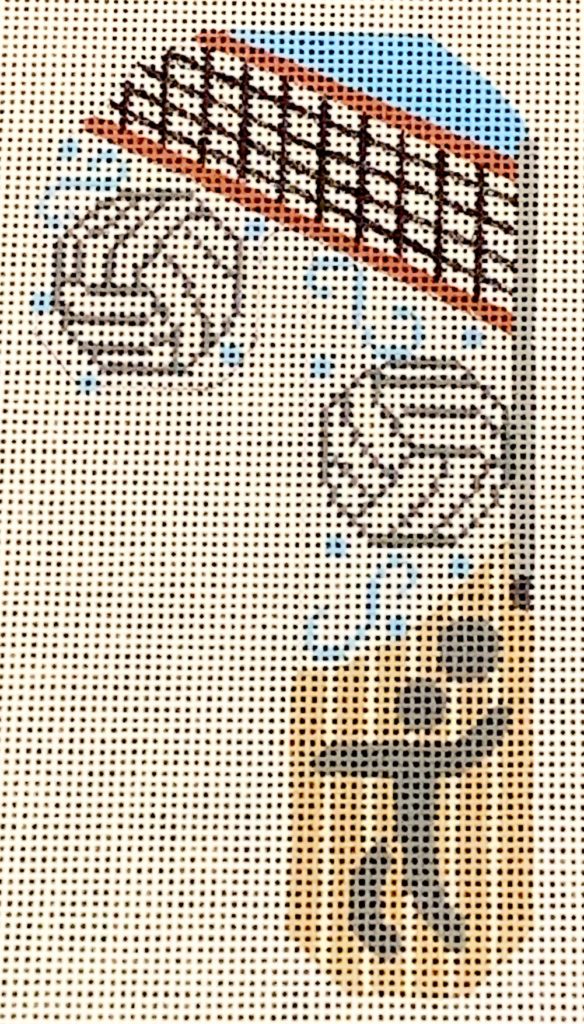 CH-534 - Volleyball Candy Cane