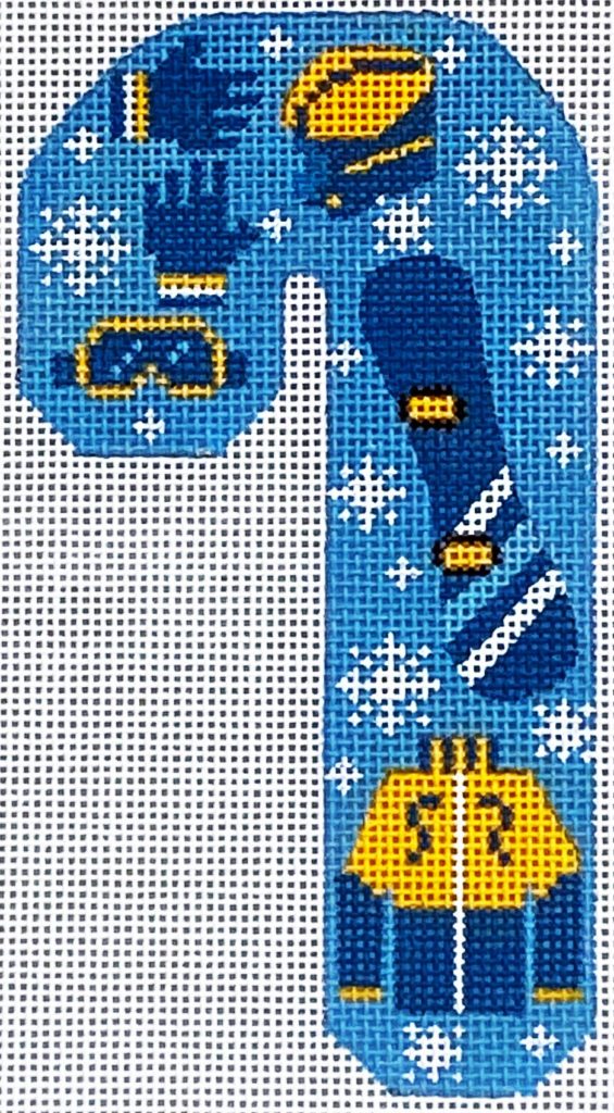 CH-578 - Snowboarding Candy Cane