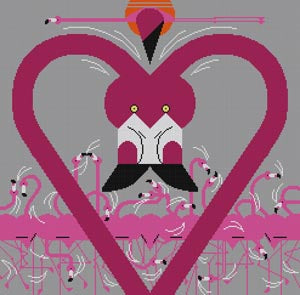 CH-F043 - Flamingo A Gogo