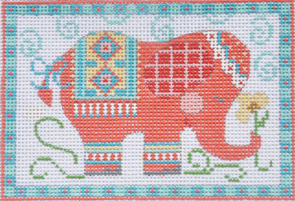 CH-NP-01 - Pink Rectangle Elephant