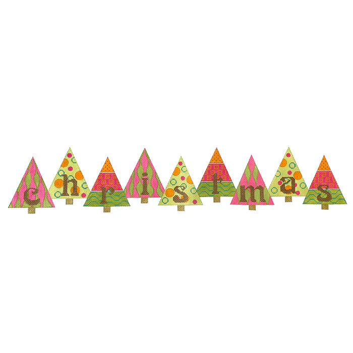 CH307-13 - "Christmas" Tree Banner