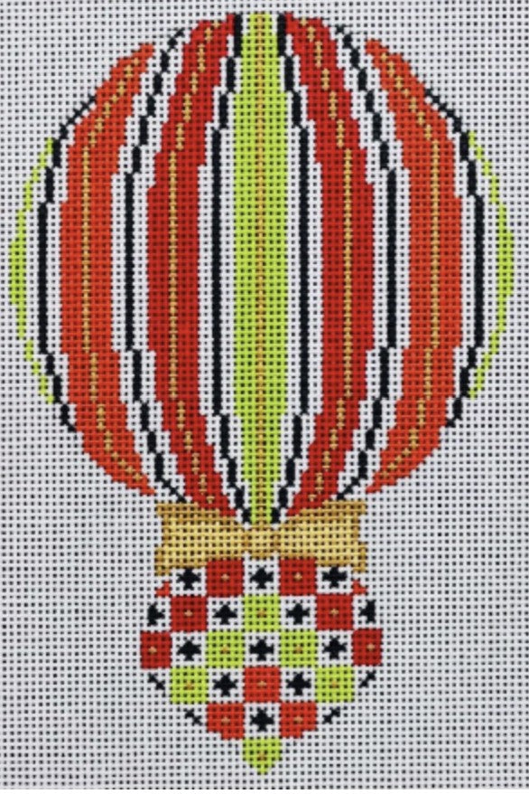 CH415F - Merry All Over - Stripe Ornament