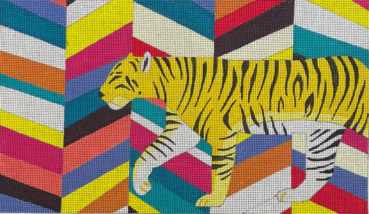 CL003 - Stylized Tiger Clutch