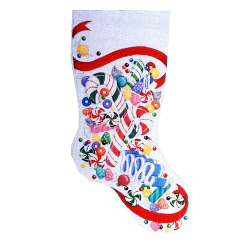 AT CS214 - CAndy Stocking Red