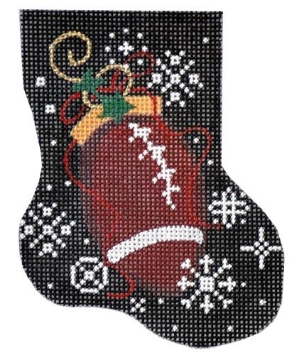AT CT698B - Football Mini Sock Ornament