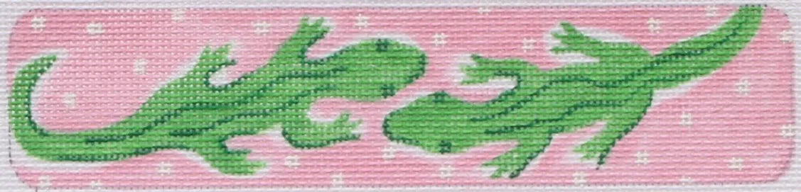 CU-19 - Lilly-Inspired Alligators and Polka Dots - Greens and Pinks (Retiring)