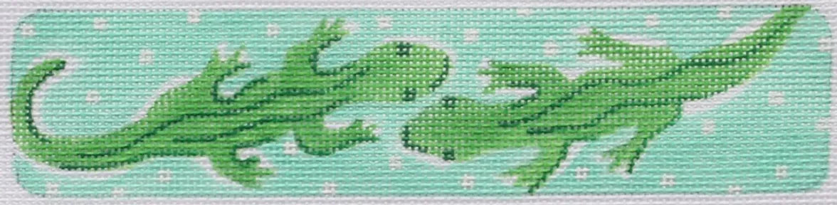 CU-20 - Lilly-Inspired Alligators and Polka Dots - Blues and Greens (Retiring)