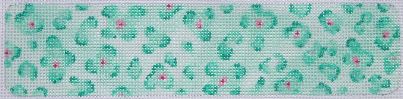 CU-42 - Leopard Spots - Caribbean Blue with Fuchsia (Retiring)