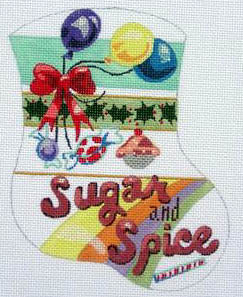 D-03 - Sugar and Spice Mini Sock