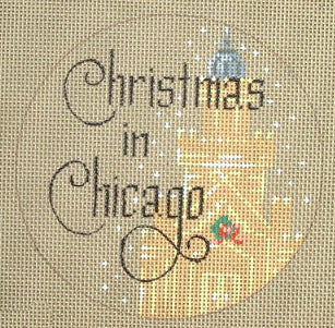 D-113 - Christmas in Chicago Ornament
