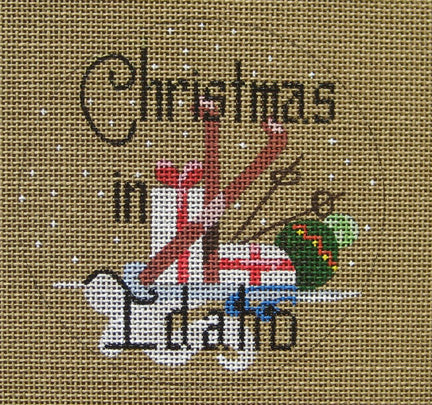 D-177 - Christmas In Idaho Ornament