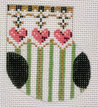 D-17A - Three Hearts Wee Sock