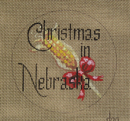 D-219 - Christmas In Nebraska Ornament