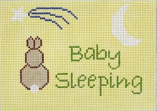 DHG200-Y - Yellow Bunny - Baby Sleeping