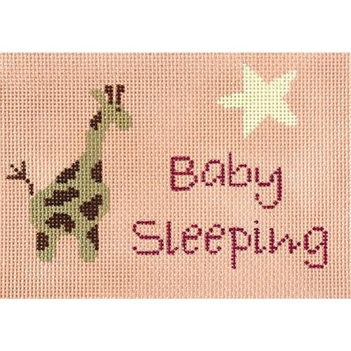 DHG203-P - Giraffe, Baby Sleeping