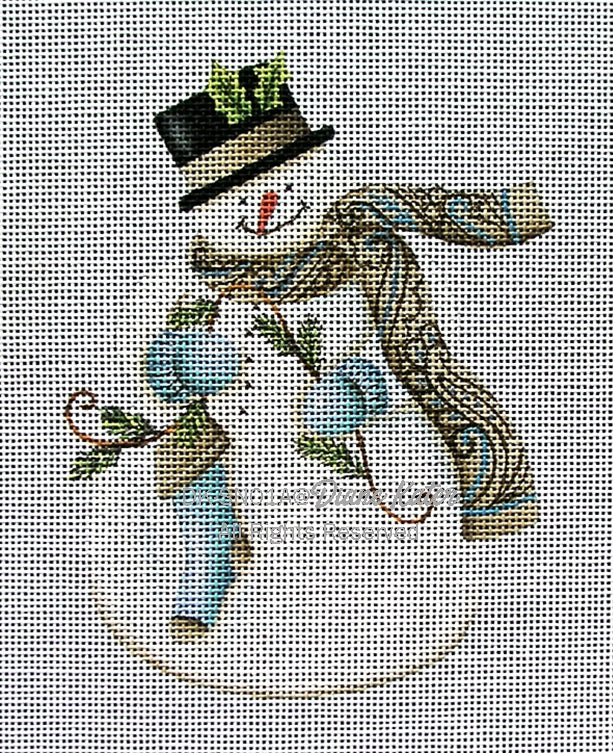 DK-SN01A - Snowman: Paisley