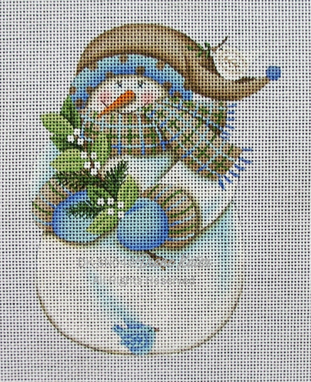 DK-SN04A - Snowman: Mistletoe