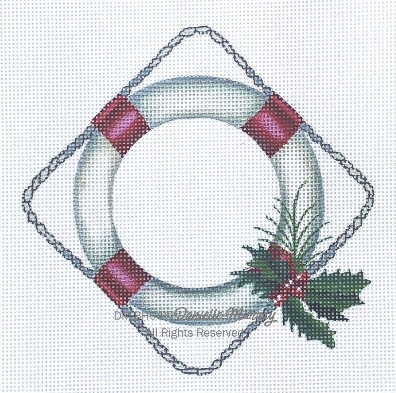 DM-BH04 - Beach and Sea: Yacht Club Life Preserver