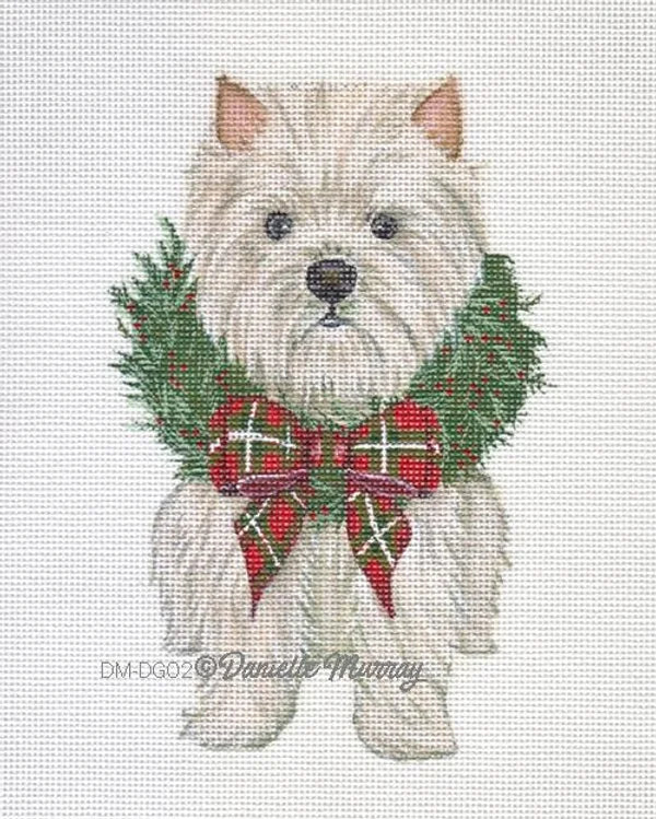 DM-DG02 - Dog: Holiday Westie Stand Up