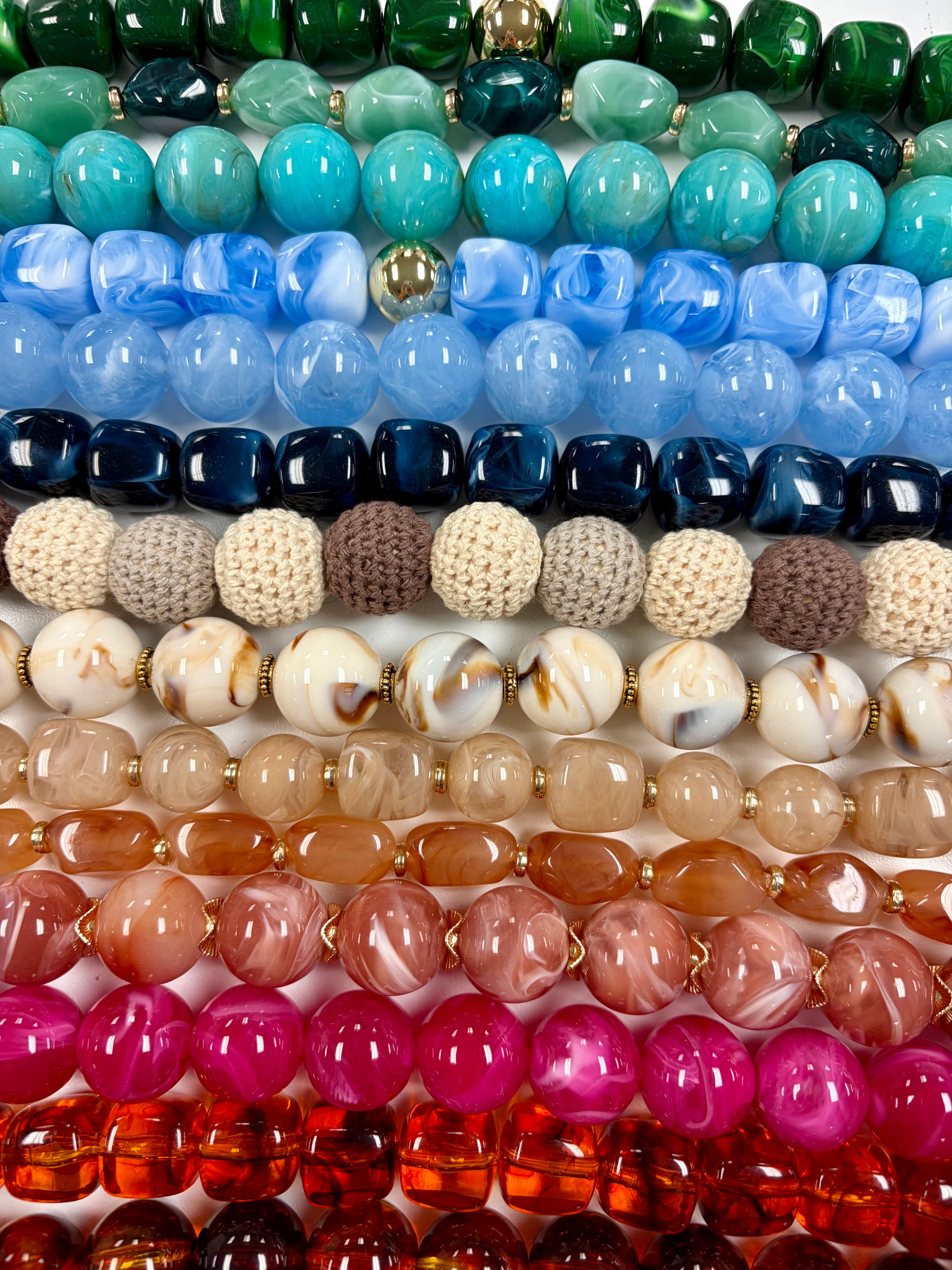 Charming Beads Clutch Strap