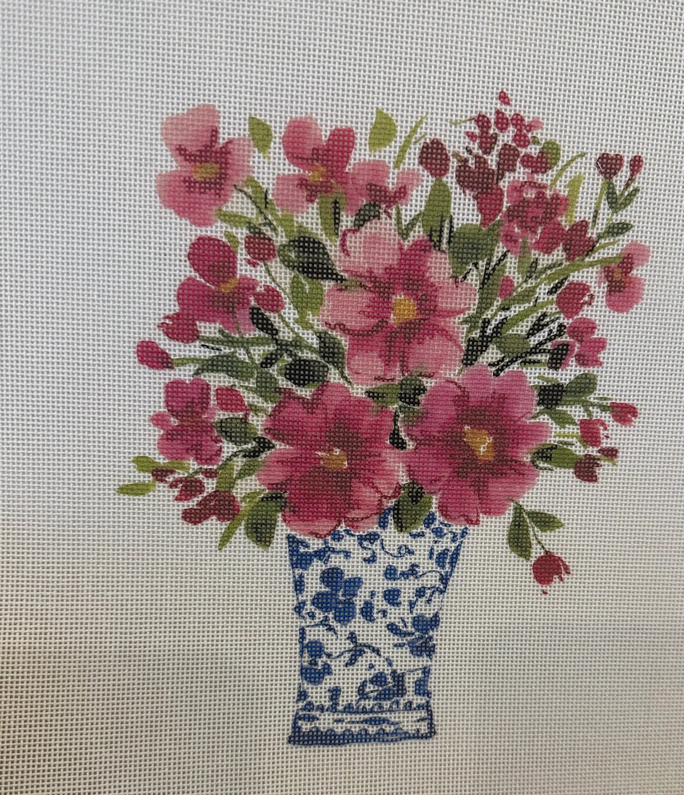 ECT1126A - Chinoiserie with Pink Flowers