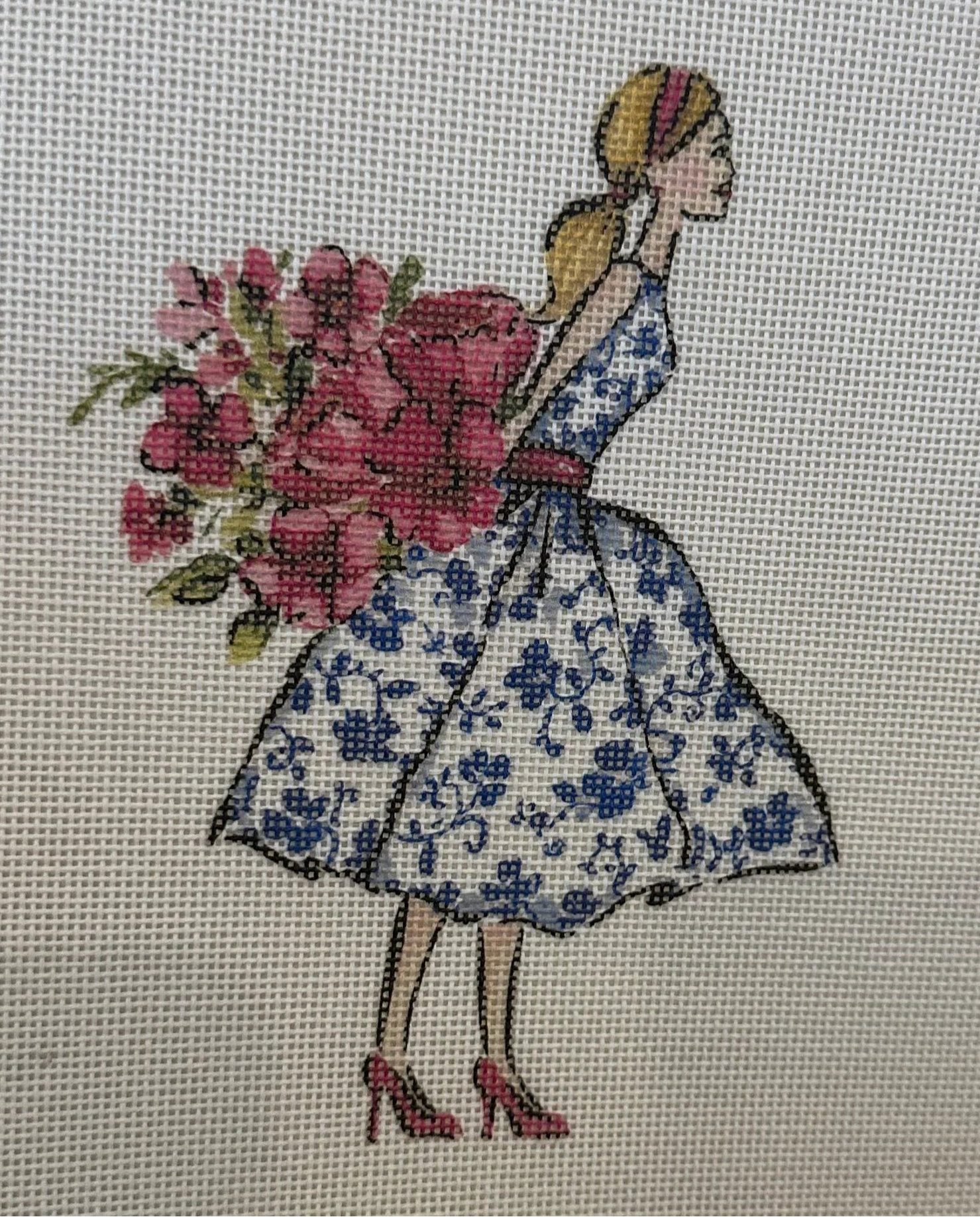 ECT1127B - Blue White Dress Kit