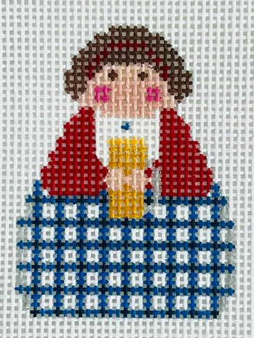 S-I-165-129 - Beer Stitch it Angel